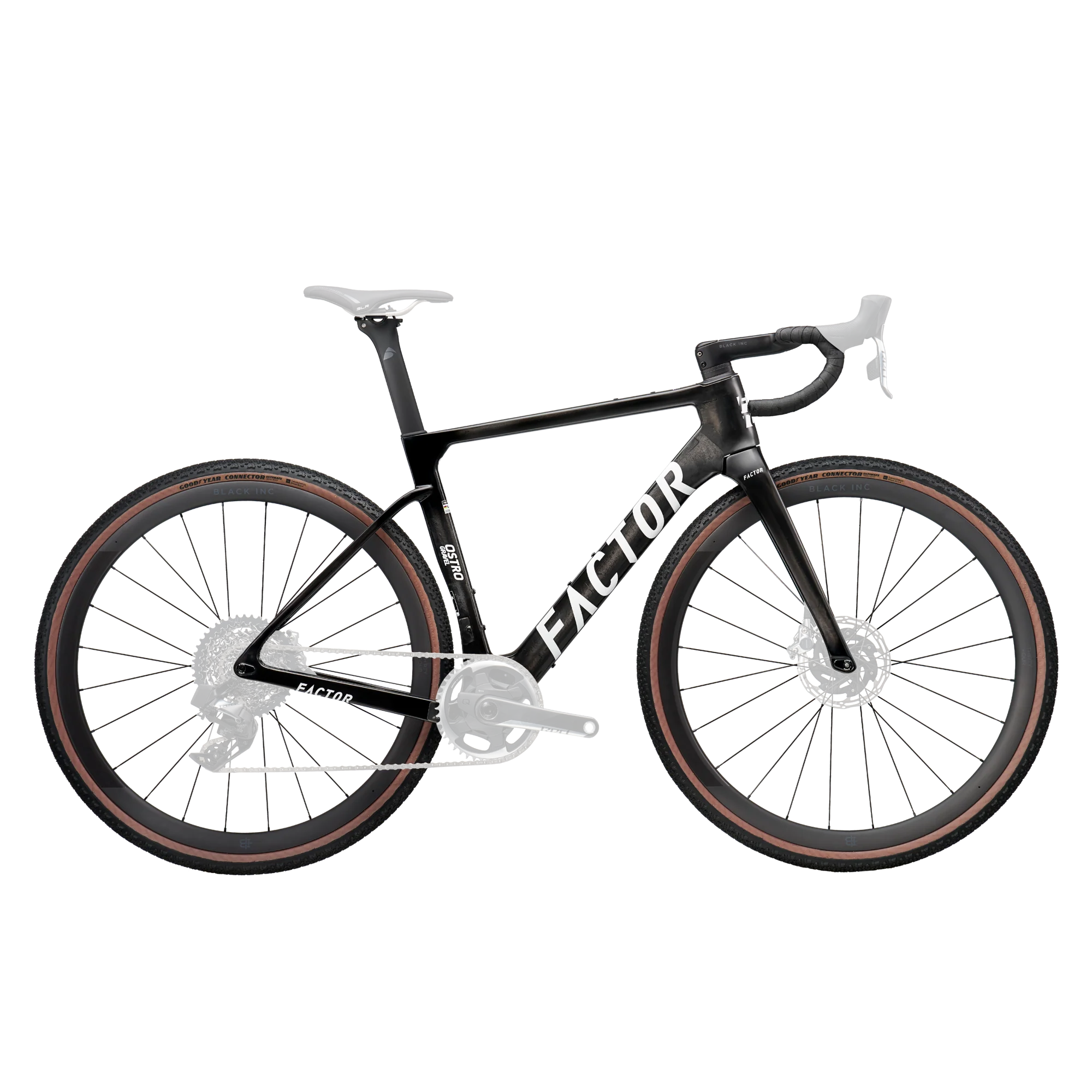 FACTOR Ostro Gravel Premium package with Black Inc Wheels