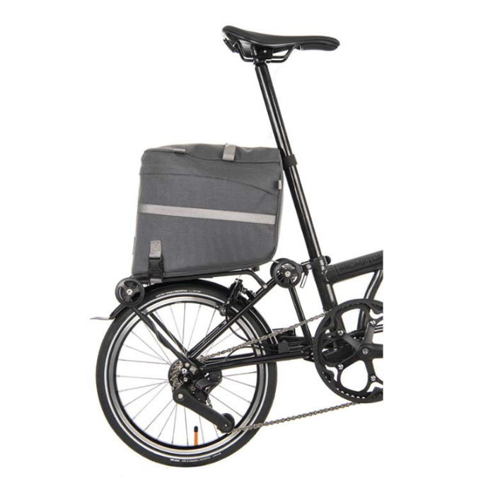 BROMPTON ROLLER RACK BAG DARK GREY – CYCLEWAYS