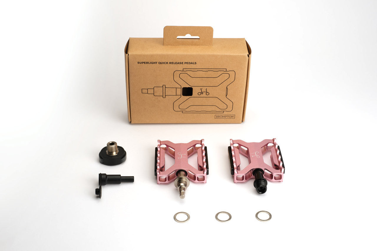 BROMPTON SUPERLIGHT QR PEDALS – CYCLEWAYS
