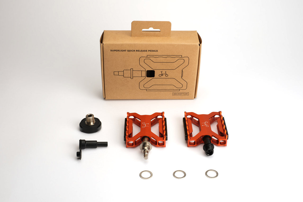brompton pedal upgrade BROMPTON SUPERLIGHT QR PEDALS – CYCLEWAYS
