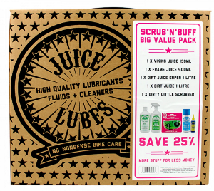 JUICE LUBES SCUB AND BUFF PACK – CYCLEWAYS