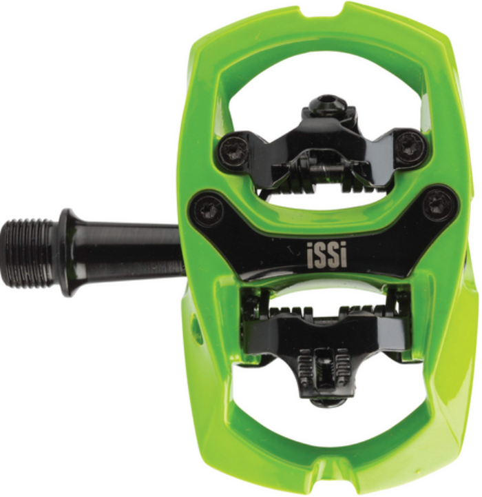 issi trail pedals ISSI MTB TRAIL PEDAL GREEN – CYCLEWAYS