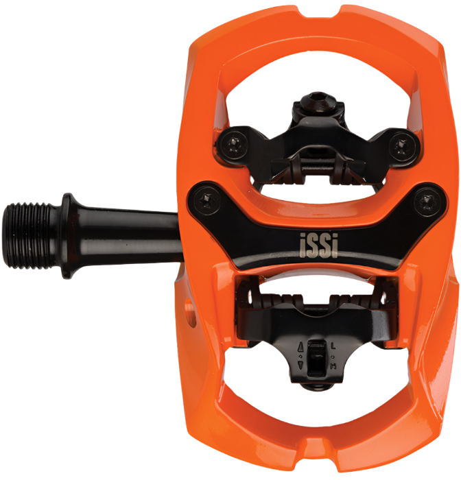 issi trail pedals ISSI MTB TRAIL PEDAL ORANGE – CYCLEWAYS